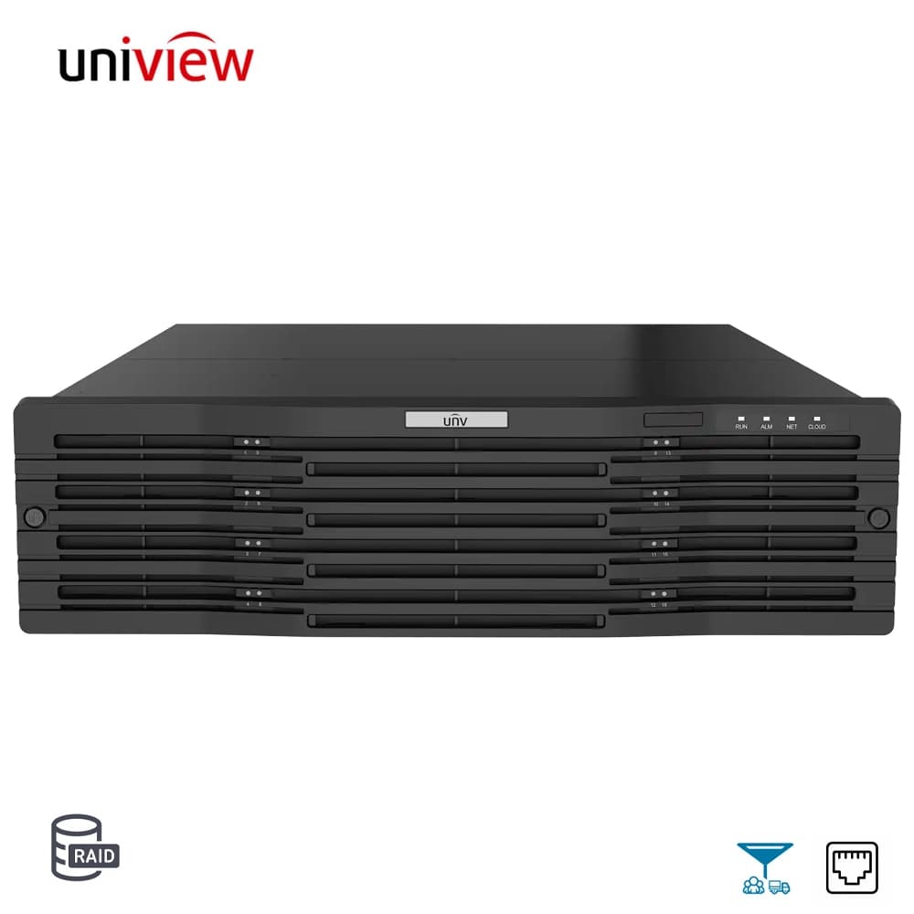 UNV Uniview NVR516-128 128 Kanal NVR Kayıt Cihazı - Image 1
