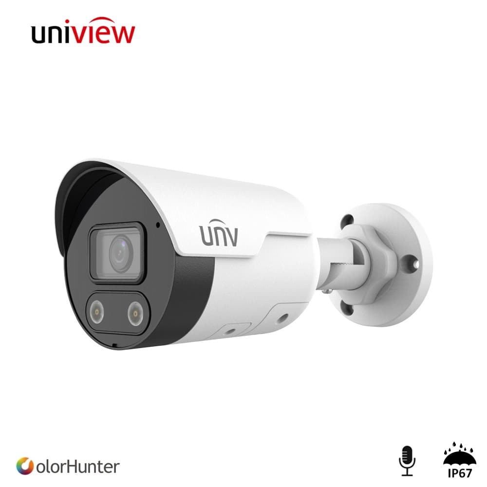 UNV Uniview IPC2122LE-ADF28KMC-DL 2MP Sesli IP Bullet Kamera - Image 1