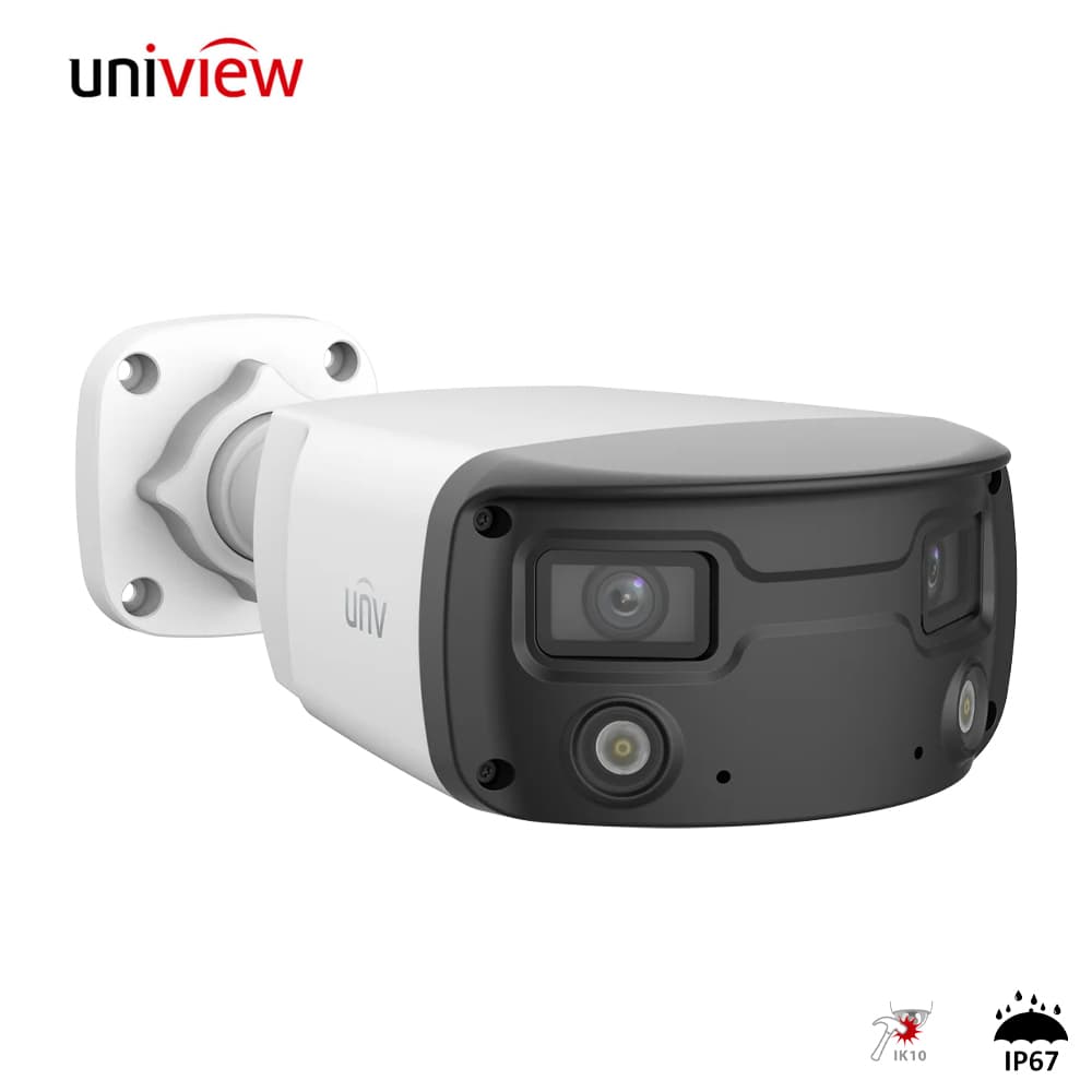 UNV Uniview IPC2K24SE-ADF40KMC-WL-I0 160° 4MP Sesli IP Bullet Kamera - Image 1