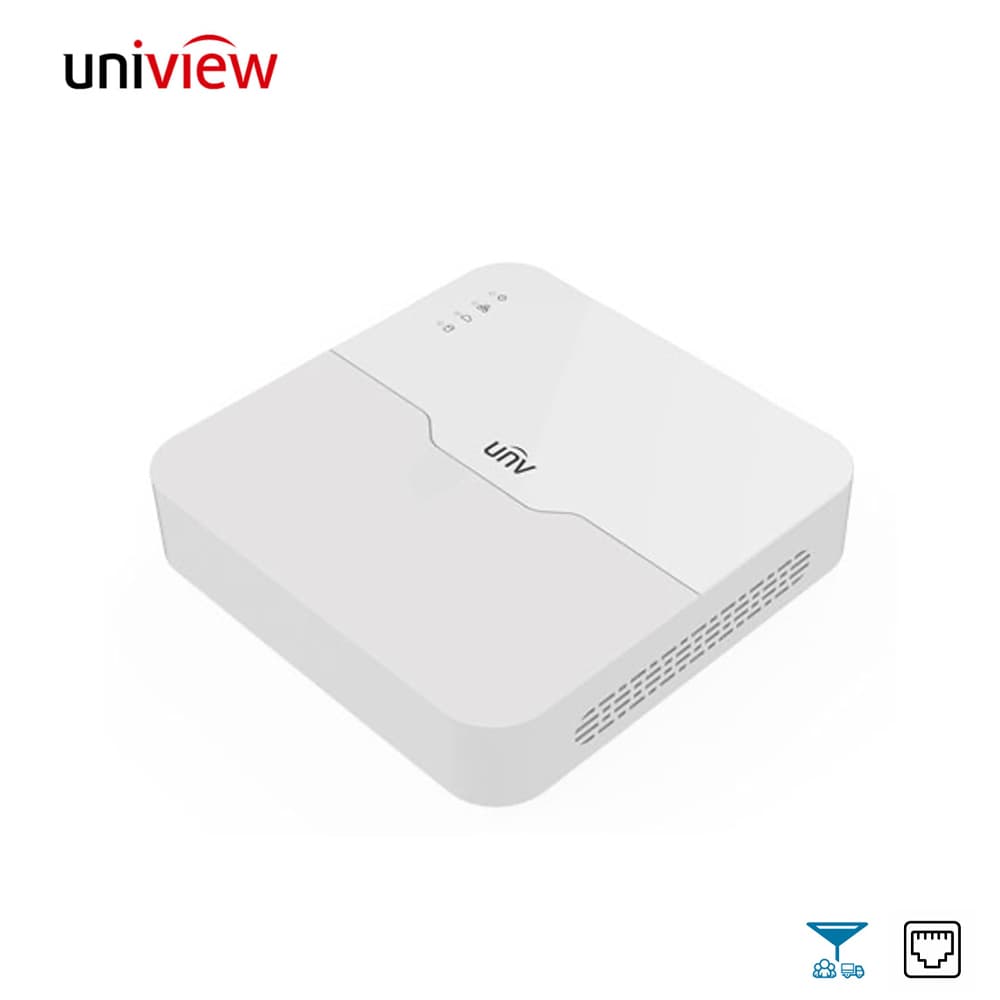 UNV Uniview NVR301-04LS3-P4 4 Kanal PoE NVR Kayıt Cihazı - Image 1