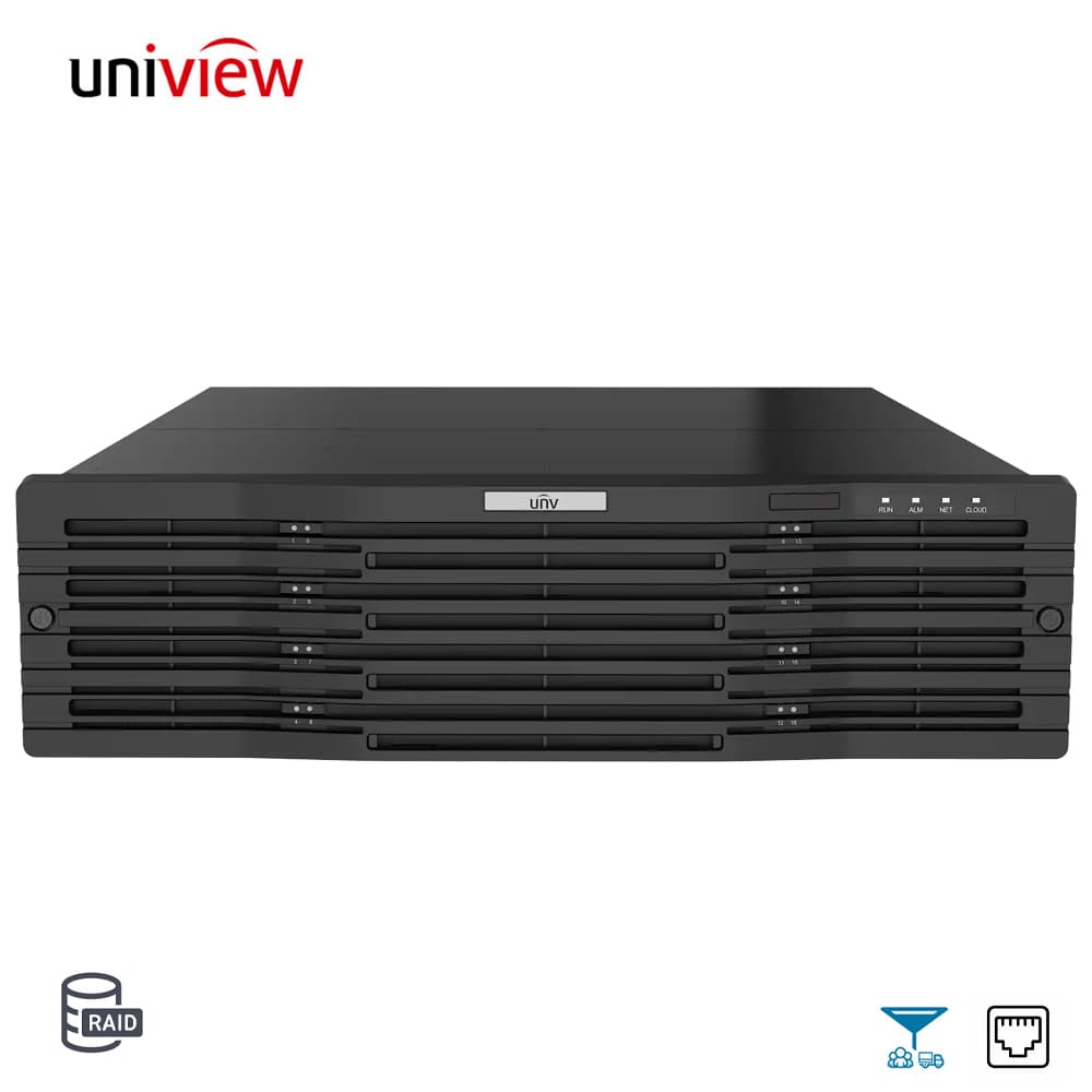 UNV Uniview NVR516-64 64 Kanal NVR Kayıt Cihazı - Image 1