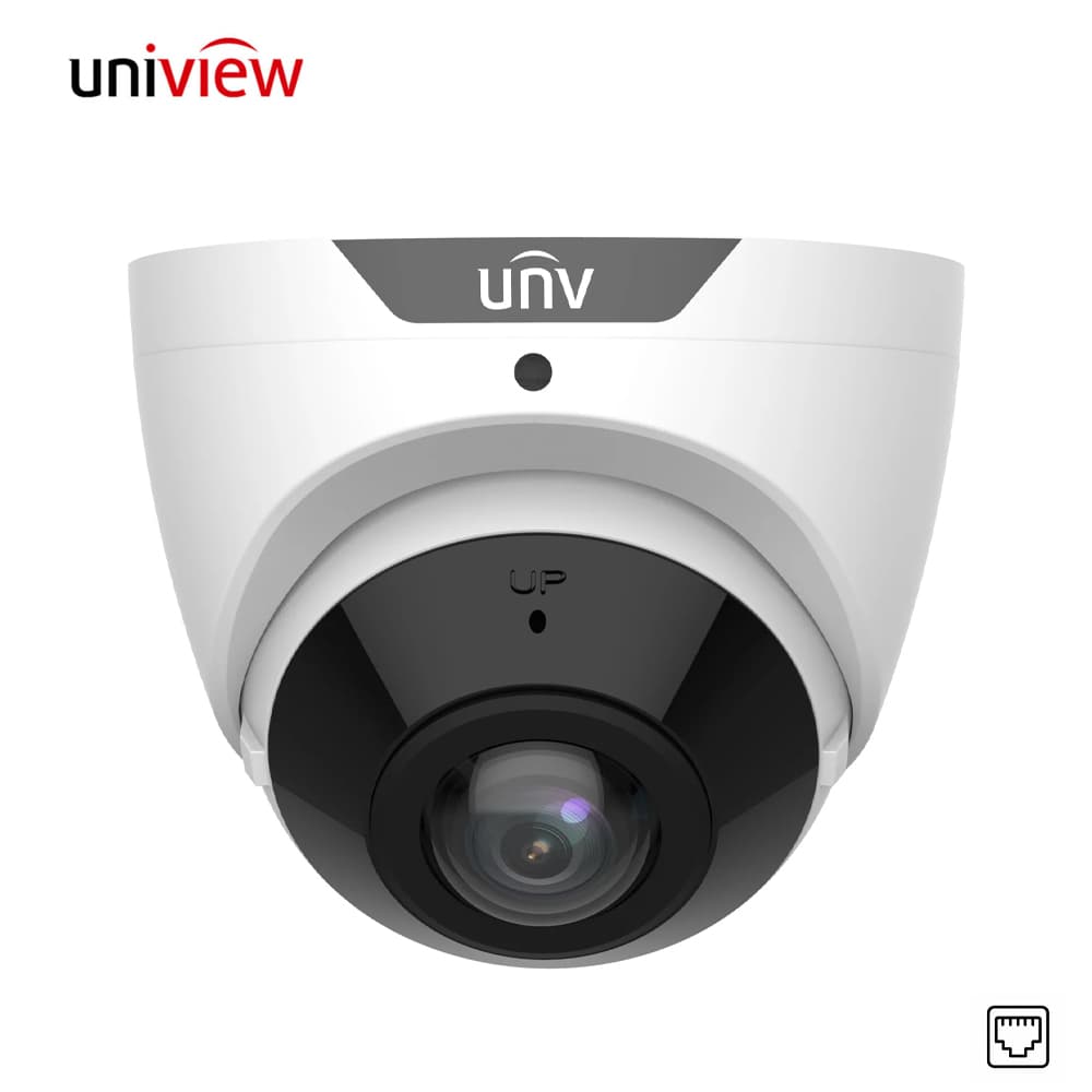 UNV Uniview IPC3605SB-ADF16KM-I0 5MP 180° Sesli IP Dome Kamera - Image 1